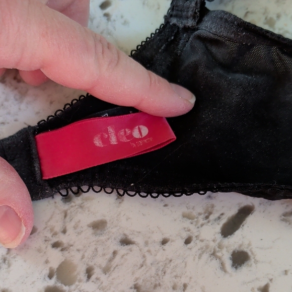 Cleo By Panache Marcie Bra Size 36F Black Lace - Picture 4 of 14